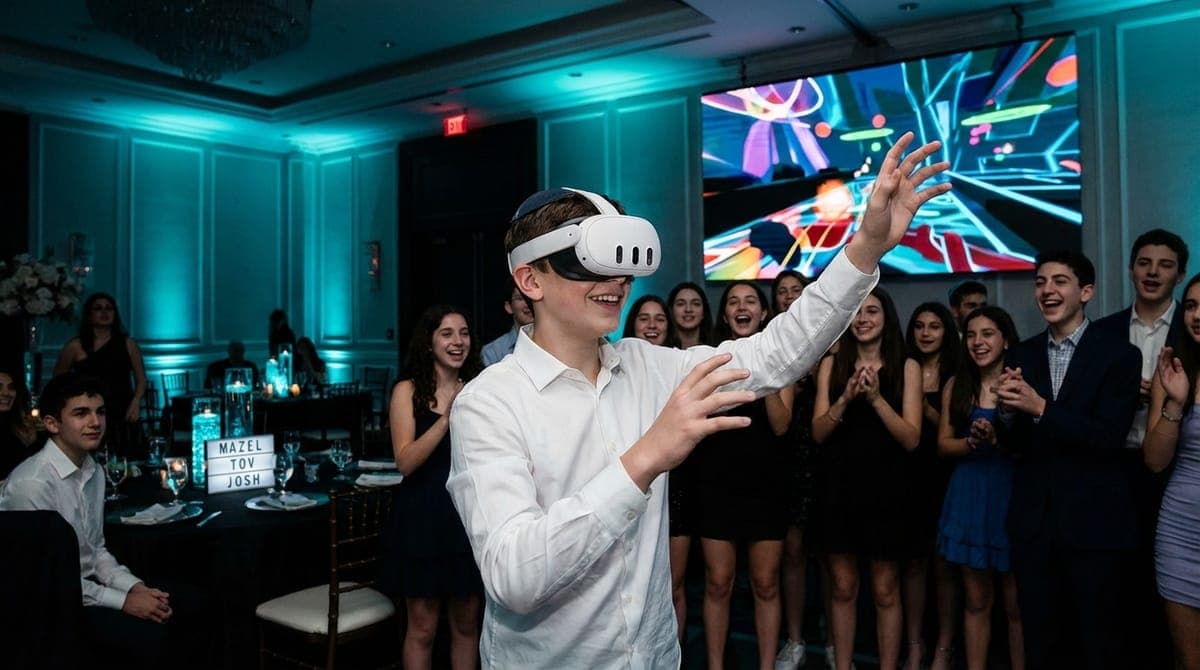 Bar Mitzvah Entertainment Toronto Mobile VR: How to Get Teens Off Their Phones
