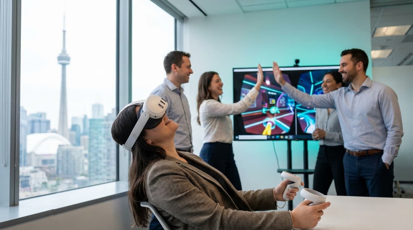 Why Managed VR is Dominating Team Building Activities Toronto for Small Groups