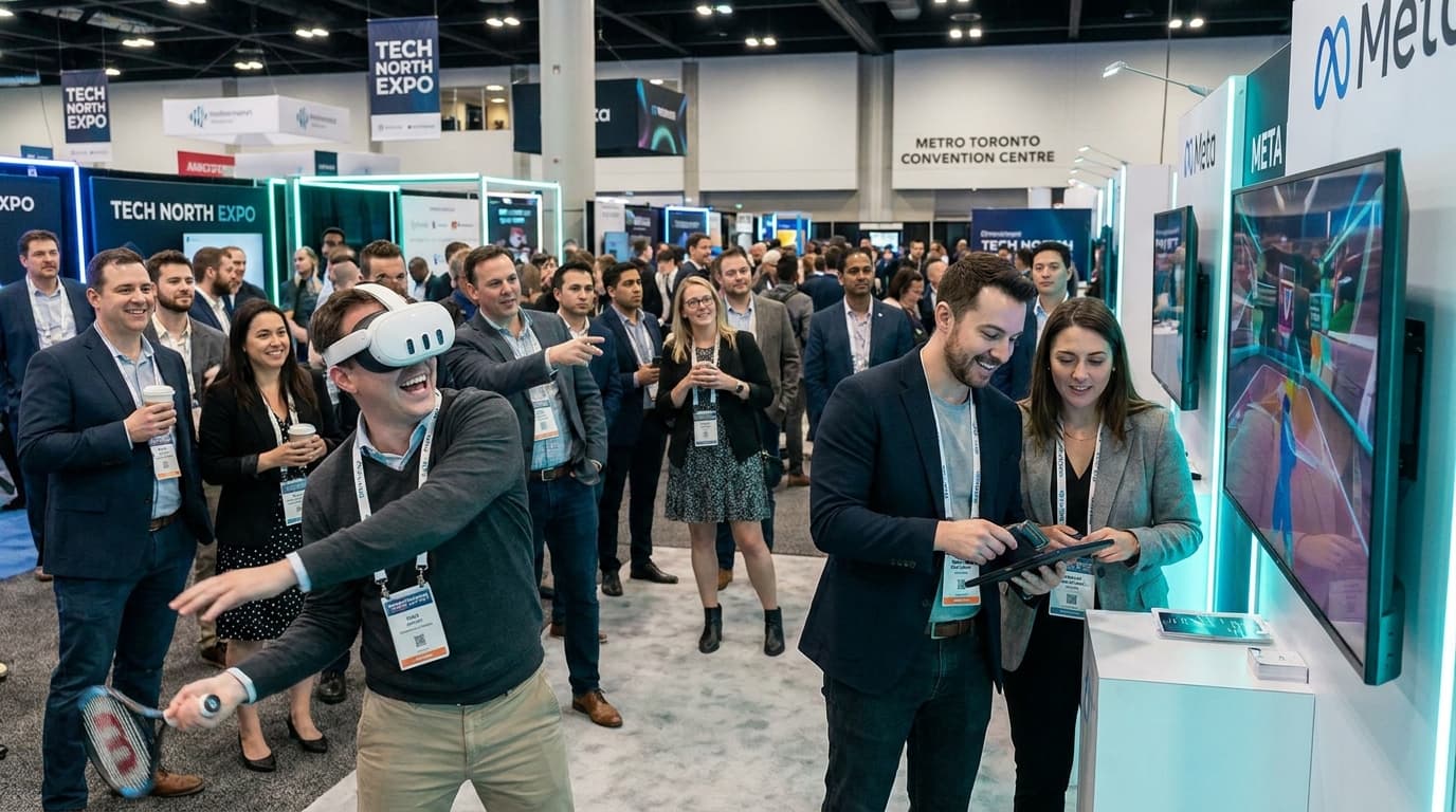 Trade Show Booth Ideas Case Study: Converting Crowds into Qualified Leads with VR