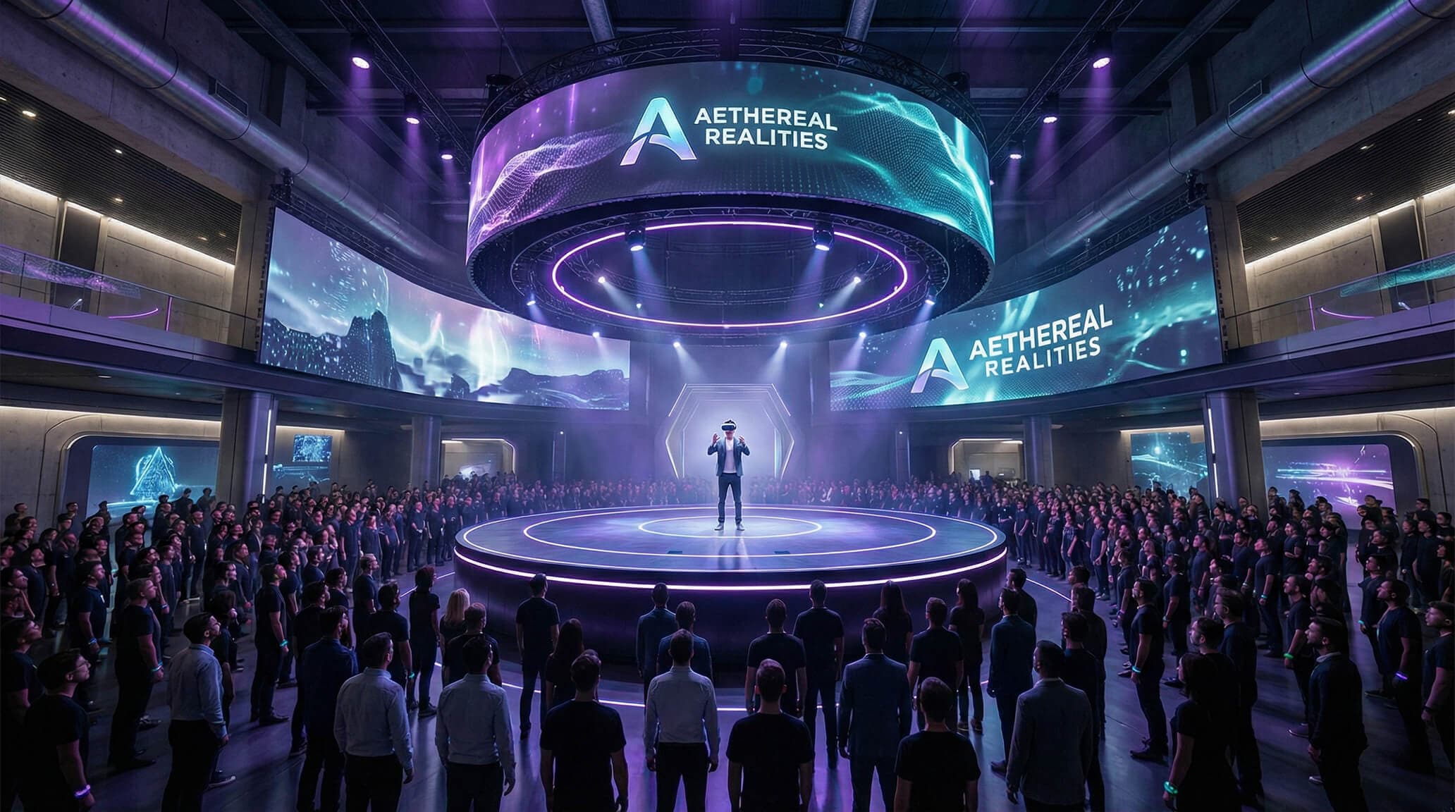 High tech brand activation event